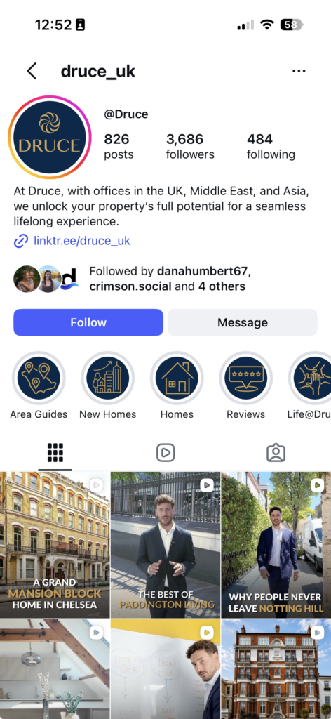 Estate Agent Social Media